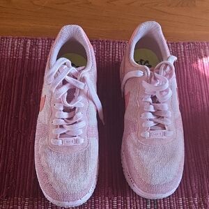 Nike Air Women's Light Pink Sneakers, Size 10, Excellent Condition